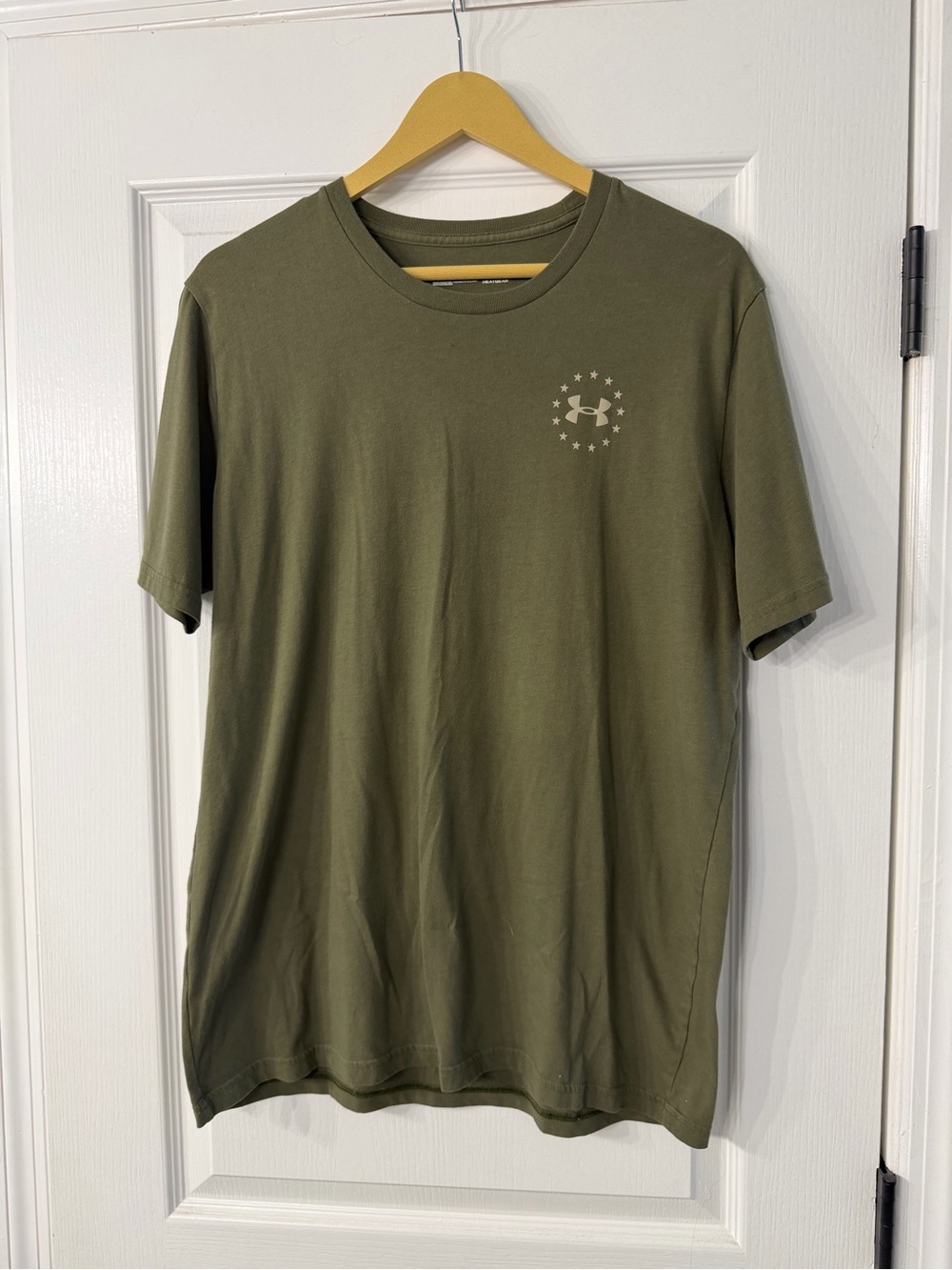 Under Armour Olive Green Short Sleeve Logo Tee